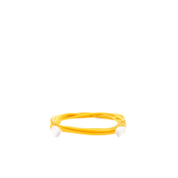 Cable de Parcheo Slim UTP Cat6A - 2 Metros (6.56 Pies) Amarillo, Diámetro Reducido (28 AWG)