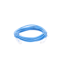 Cable de Parcheo Slim UTP Cat6A - 3 Metros (9.84 Pies) Azul, Diámetro Reducido (28 AWG)