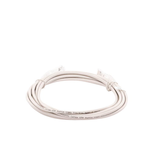 Cable de Parcheo Slim UTP Cat6A - 3 Metros (9.84 Pies) Gris, Diámetro Reducido (28 AWG)