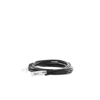 Cable de Parcheo Slim UTP Cat6A - 5 Metros (16.40 Pies) Negro, Diámetro Reducido (28 AWG)