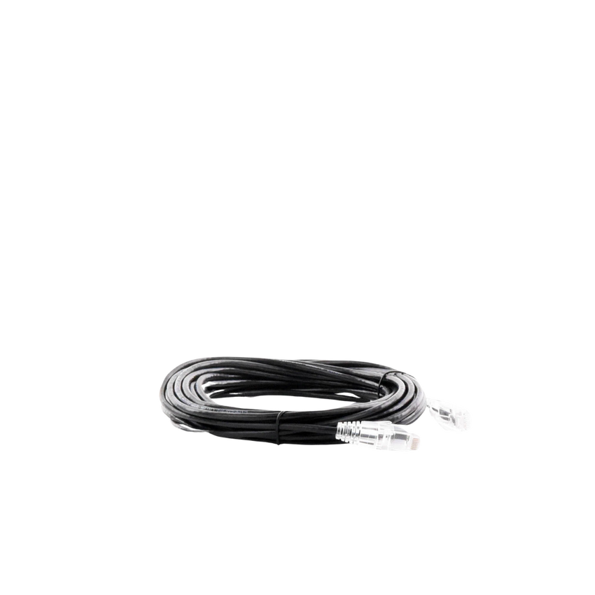 Cable de Parcheo Slim UTP Cat6A - 7 Metros (22.97 Pies) Negro, Diámetro Reducido (28 AWG)