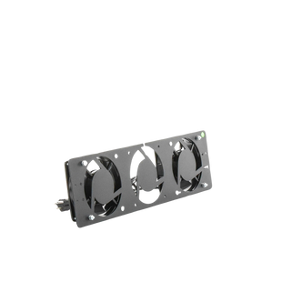 Kit de 2 Ventiladores 110 Vca (12 x 12 cm) con Clavija para Gabinete de Piso