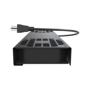 Kit de 2 Ventiladores (12 x 12 cm) con 3 Tomas de Corriente 110 Vca/50 Hz con Clavija