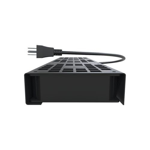 Kit de 3 Ventiladores 110 Vca (12 x 12 cm) con Clavija para Gabinete de Piso