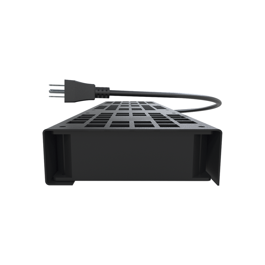 Kit de 3 Ventiladores 110 Vca (12 x 12 cm) con Clavija para Gabinete de Piso