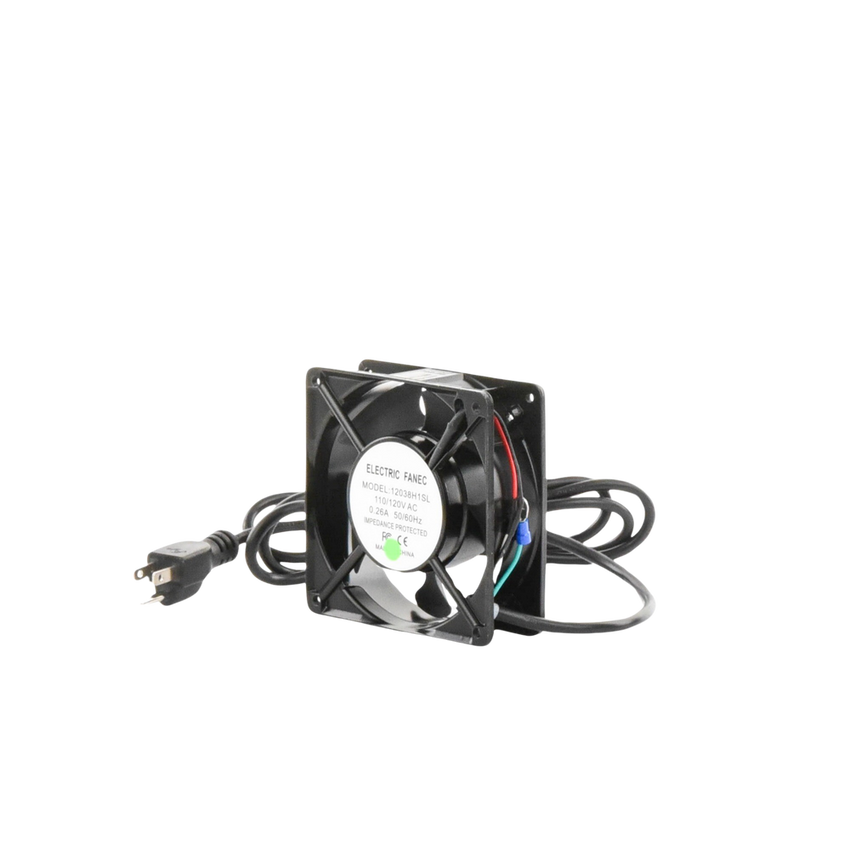 Ventilador 110 Vca de 12 x 12 cm con Cable y Clavija
