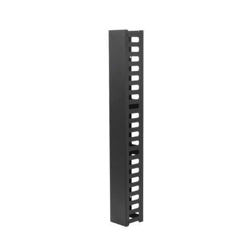 Organizador de Cable Vertical de 21 Unidades Rack Sencillo, Compatible con Racks Serie EIRL y EIQR