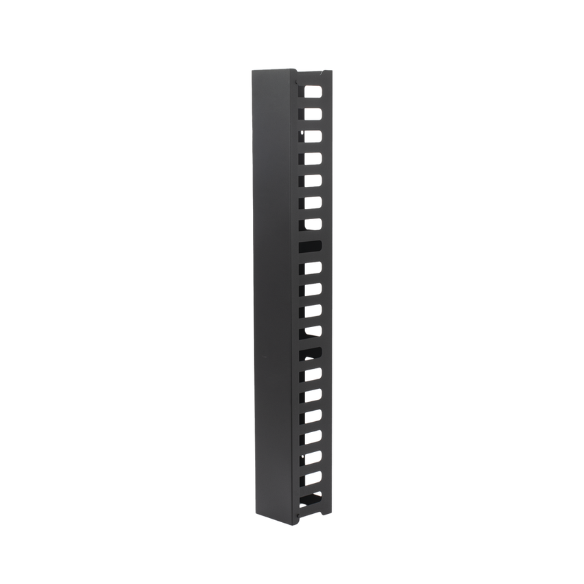 Organizador de Cable Vertical de 21 Unidades Rack Sencillo, Compatible con Racks Serie EIRL y EIQR