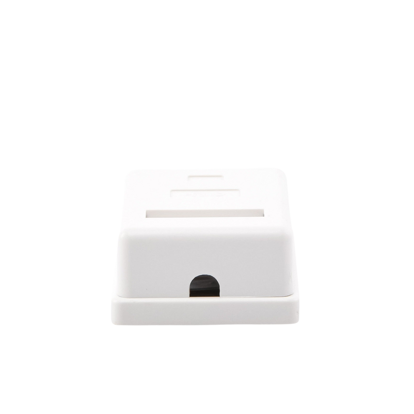 Caja de Pared con 1 Puerto Keystone, Incluye Jack STP Cat5e