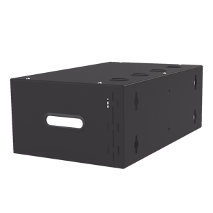Gabinete para Montaje en Pared liviano, 4 Unidades de rack, Profundidad máxima de trabajo 250 mm, Se envía el Gabinete Armado.