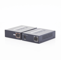 Kit Transmisor y Receptor PoE de Largo Alcance Sobre Coaxial Hasta 1 km