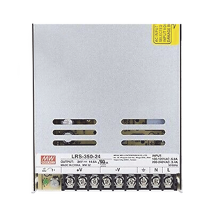 Fuente de Poder Industrial Conmutada 350W de Potencia, 24Vcc, 14.6A