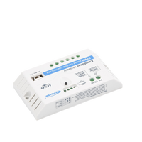Controlador Solar PWM 12/24 V 10 A, Salida USB