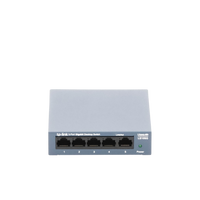 Switch de escritorio Gigabit de 5 puertos 10/100/1000Mbps, carcasa metálica