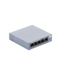 Switch de escritorio Gigabit de 5 puertos 10/100/1000Mbps, carcasa metálica