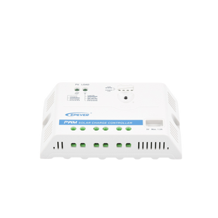 Controlador Solar PWM 12/24 V 20 A, Salida USB
