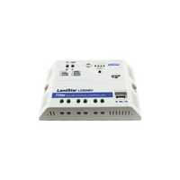 Controlador Solar PWM 12/24 V 20 A, Salida USB