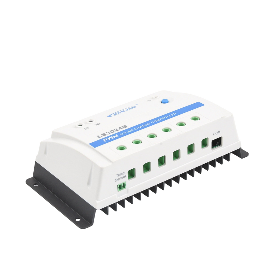 Controlador Solar de Carga y Descarga PWM 12/24V 30A, Parámetros Configurables