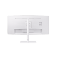 Monitor Curvo 34" Color Blanco / Aspecto 21:9 / Resolucion 3440 x 1440 / Frecuencia 100Hz / Entradas de Video HDMI / DisplayPort / Compatible VESA 100x100 / bocinas integradas