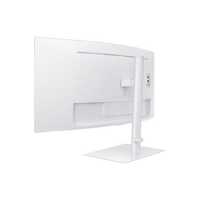 Monitor Curvo 34" Color Blanco / Aspecto 21:9 / Resolucion 3440 x 1440 / Frecuencia 100Hz / Entradas de Video HDMI / DisplayPort / Compatible VESA 100x100 / bocinas integradas