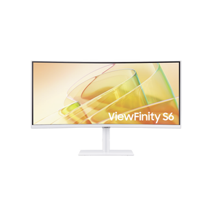 Monitor Curvo 34" Color Blanco / Aspecto 21:9 / Resolucion 3440 x 1440 / Frecuencia 100Hz / Entradas de Video HDMI / DisplayPort / Compatible VESA 100x100 / bocinas integradas