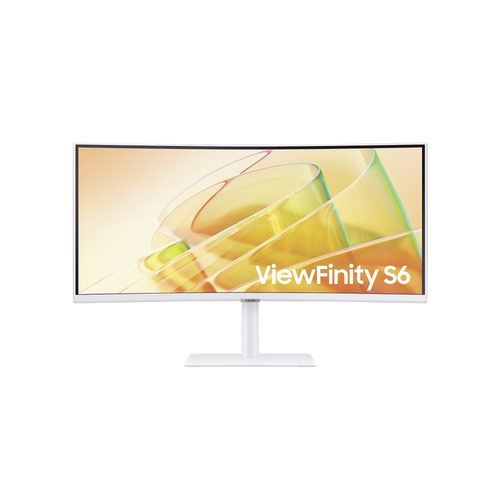 Monitor Curvo 34" Color Blanco / Aspecto 21:9 / Resolucion 3440 x 1440 / Frecuencia 100Hz / Entradas de Video HDMI / DisplayPort / Compatible VESA 100x100 / bocinas integradas