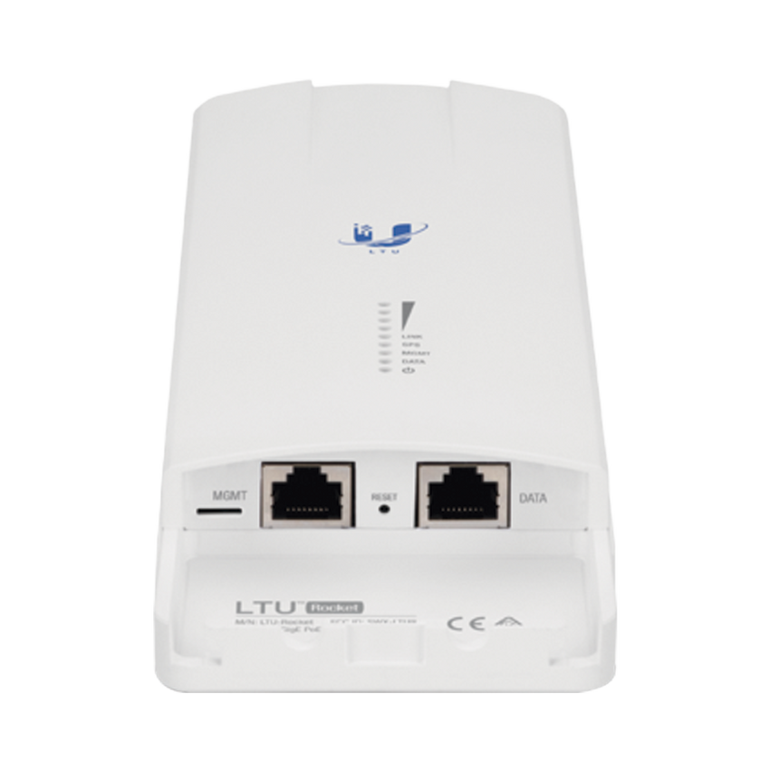 Radio Estación Base PtMP LTU™ Rocket, hasta 600 Mbps, 5 GHz (4.9 - 6.2 GHz), con filtrado de RF patentado y GPS sync para un rendimiento superior