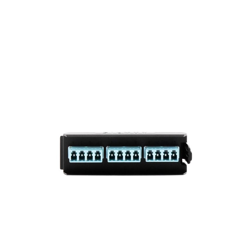 Placa Ciega, Color Negro, Compatible con Distribuidores de Fibra Óptica LightVerse Core, Plus y Pro