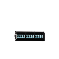 Placa Ciega, Color Negro, Compatible con Distribuidores de Fibra Óptica LightVerse Core, Plus y Pro