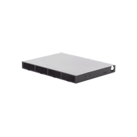 Distribuidor de Fibra Óptica de Alta Densidad LigthVerse *Core* Para Rack de 19 Pulgadas, Acepta 4 Placas Plug and Play, Hasta 96 Fibras, 1 UR