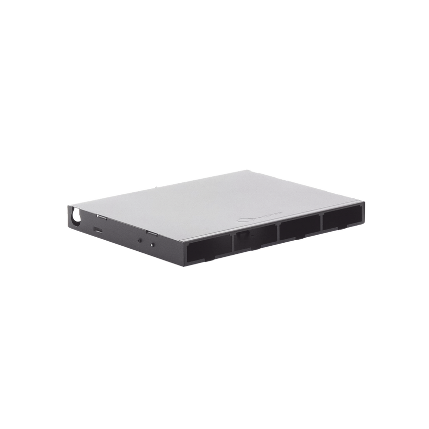 Distribuidor de Fibra Óptica de Alta Densidad LigthVerse *Core* Para Rack de 19 Pulgadas, Acepta 4 Placas Plug and Play, Hasta 96 Fibras, 1 UR