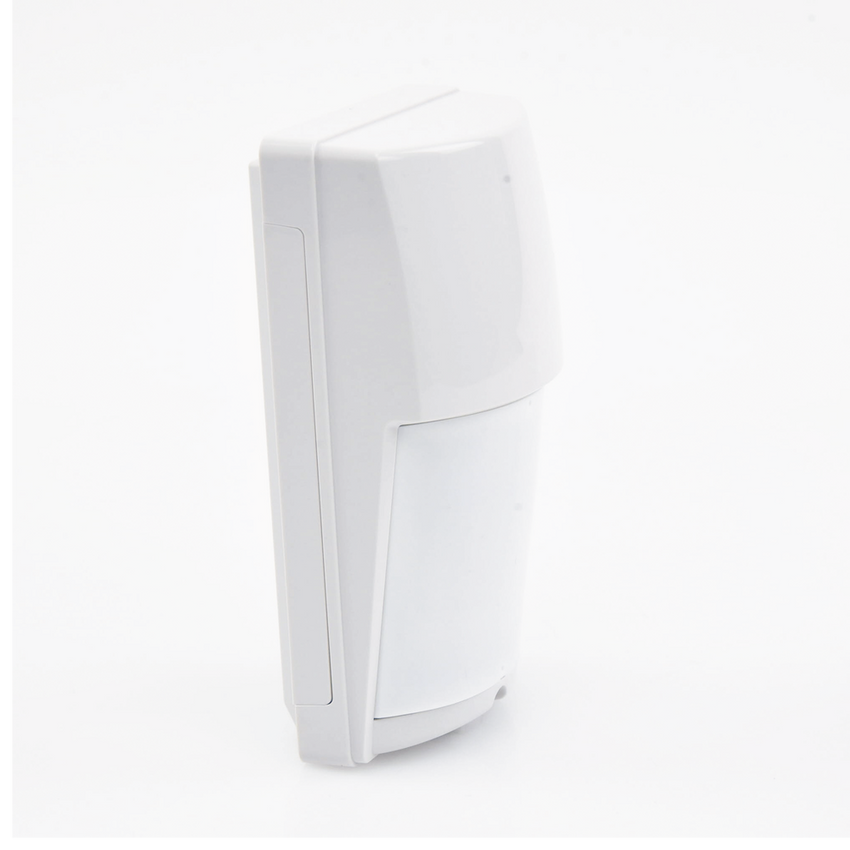 Sensor de Movimiento PIR / Uso en Interior/ Exterior/ 12 x 15 m Cobertura / Compatible con cualquier panel de alarma / Alambrico