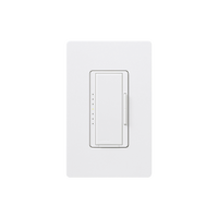 Dimmer 3 hilos/unico polo, 150W CFL/LED o 600 inc/hal