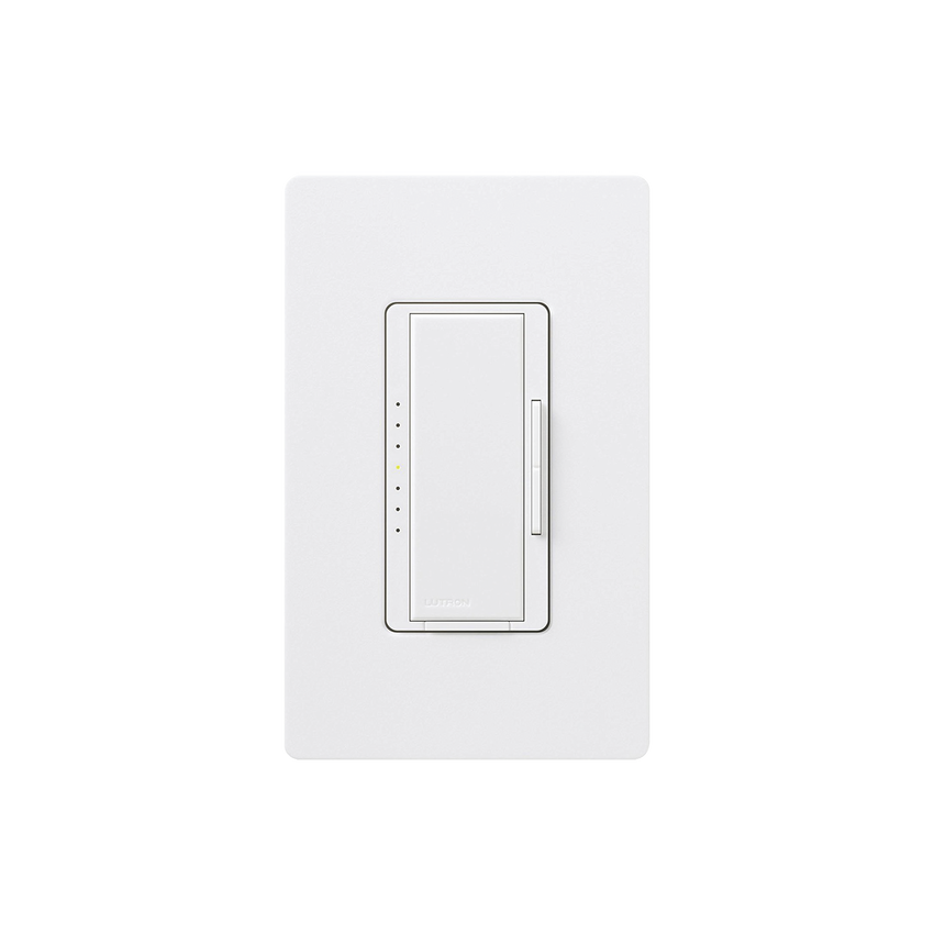 Dimmer 3 hilos/unico polo, 150W CFL/LED o 600 inc/hal