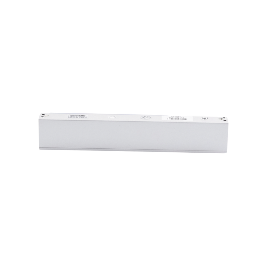 Chapa magnética 600Lb con  Buzzer de alarma de puerta mantenida abierta / LED indicador de estado /  Sensor de estado de placa/ Libre de Magnetismo Residual
