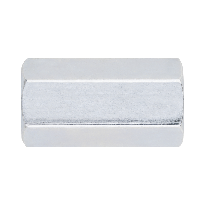 Cople hexagonal roscado de 3/8" (9.5 mm).