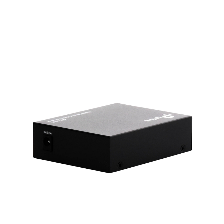 Convertidor Fibra Óptica Monomodo / 1 Puerto RJ45 10/100/1000 Mbps / Puerto Fibra Óptica SC 1000 Mbps / Hasta 20 Km / Plug and Play