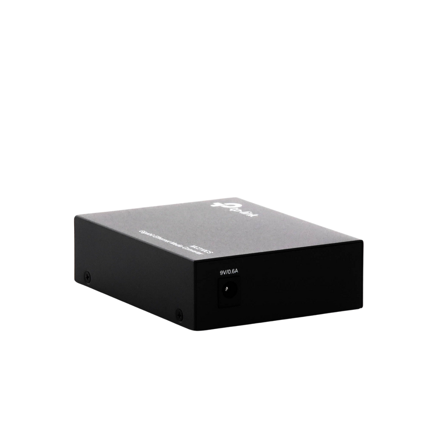 Convertidor Fibra Óptica Monomodo / 1 Puerto RJ45 10/100/1000 Mbps / Puerto Fibra Óptica SC 1000 Mbps / Hasta 20 Km / Plug and Play