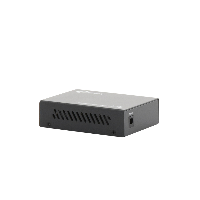 Convertidor Fibra Óptica Monomodo o Multimodo / 1 Puerto SFP 1000 Mbps / 1 Puerto RJ45 10/100/1000 Mbps / Plug and Play