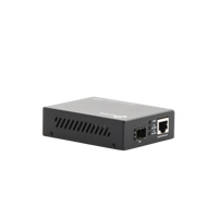 Convertidor Fibra Óptica Monomodo o Multimodo / 1 Puerto SFP 1000 Mbps / 1 Puerto RJ45 10/100/1000 Mbps / Plug and Play