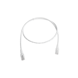 Patch Cord MC5 Modular Cat5e UTP, CM/LS0H, 5ft, Color Blanco, Versión Bulk (Sin Empaque Individual)