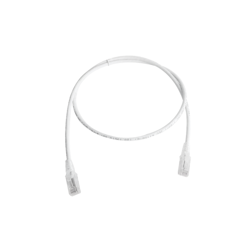 Patch Cord MC5 Modular Cat5e UTP, CM/LS0H, 5ft, Color Blanco, Versión Bulk (Sin Empaque Individual)