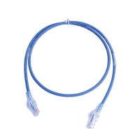 Patch Cord MC5 Modular Cat5e UTP, CM/LS0H, 7ft, Color Azul, Versión Bulk (Sin Empaque Individual)