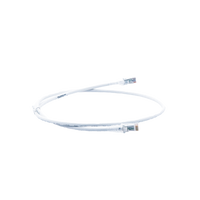 Patch Cord MC6 Modular Cat6 UTP, CM/LS0H, 0.91 Metros (3 Pies), Color Blanco, Versión Bulk (Sin Empaque Individual)