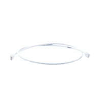 Patch Cord MC6 Modular Cat6 UTP, CM/LS0H, 3ft, Color Blanco, Versión Bulk (Sin Empaque Individual)