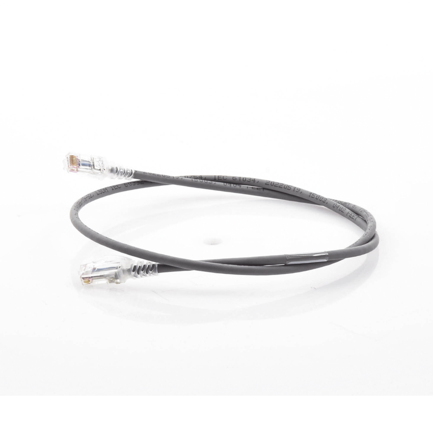 Patch Cord MC6 Modular Cat6 UTP, CM/LSOH1, 0.91 Metros (3 Pies), Color Gris