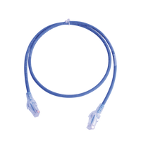 Patch Cord MC6 Modular Cat6 UTP, CM/LS0H, 3ft, Color Azul