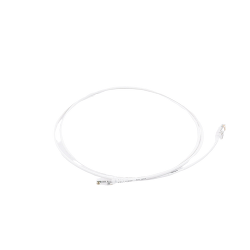 Patch Cord MC6 Modular Cat6 UTP, CM/LS0H, 1.52 Metros (5 Pies), Color Blanco, Diámetro Reducido (28AWG)