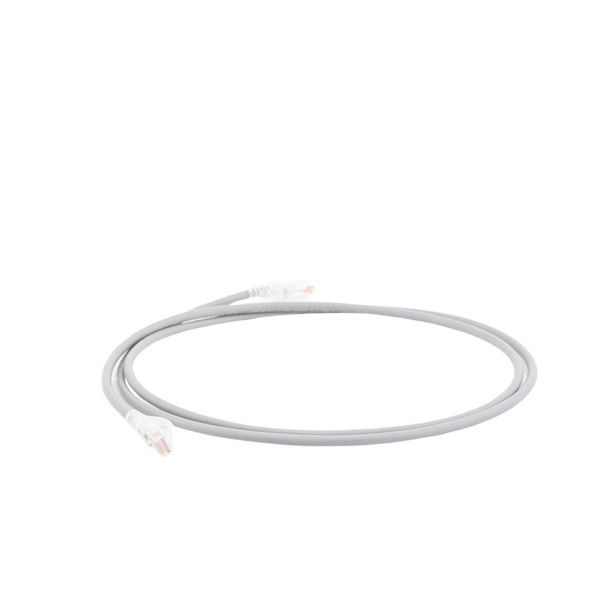 Patch Cord MC6 Modular Cat6 UTP, CM/LS0H, 1.52 Metros (5 Pies), Color Gris