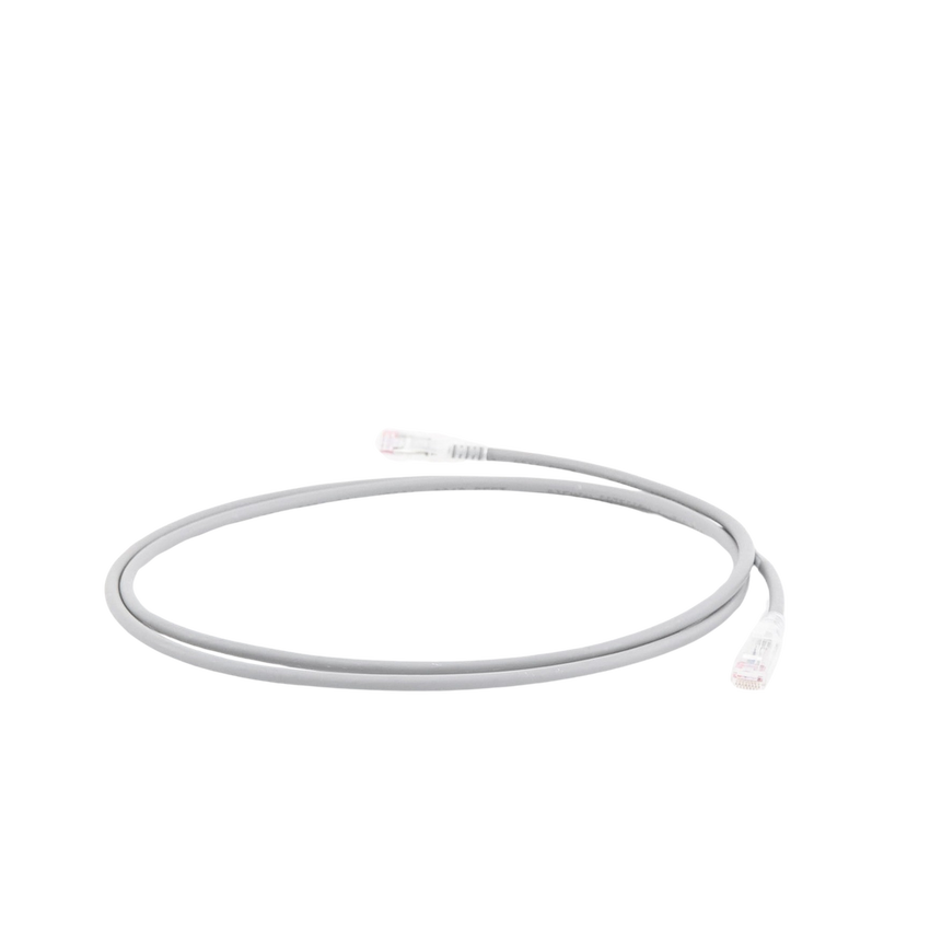 Patch Cord MC6 Modular Cat6 UTP, CM/LS0H, 1.52 Metros (5 Pies), Color Gris